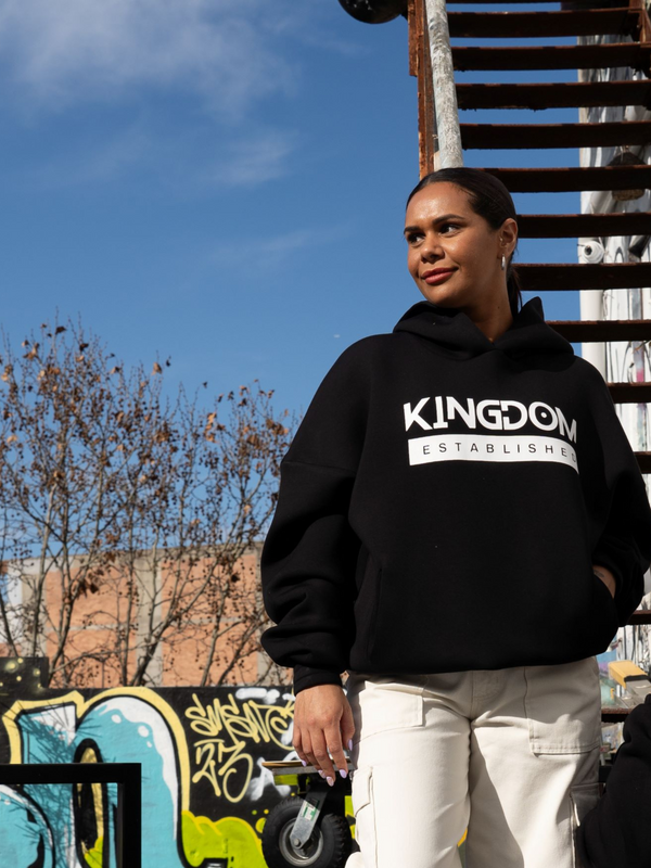 Kingdom Established Women's Oversized Hoodie